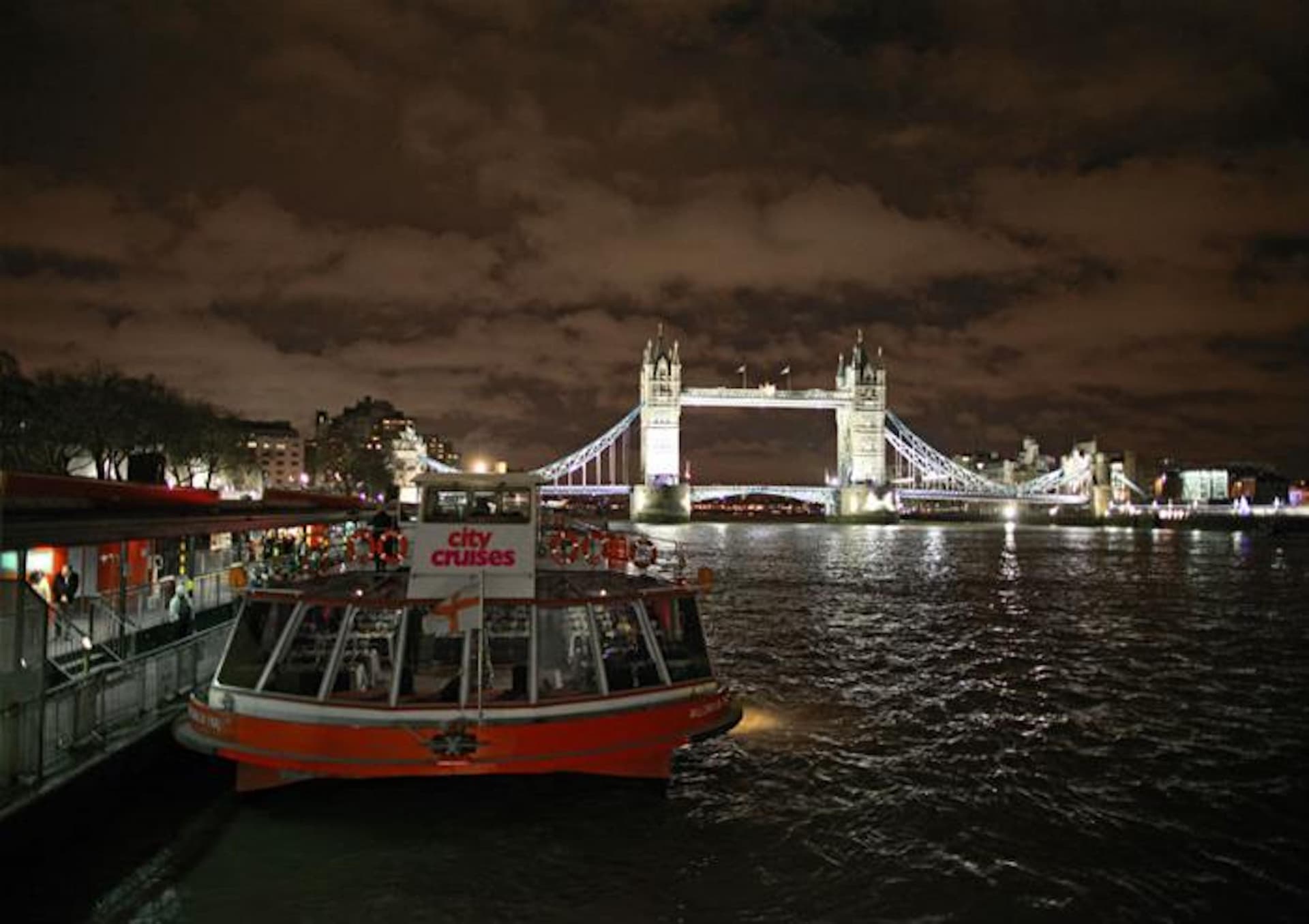 London Dinner Cruise on the River Thames by City Cruises - main image